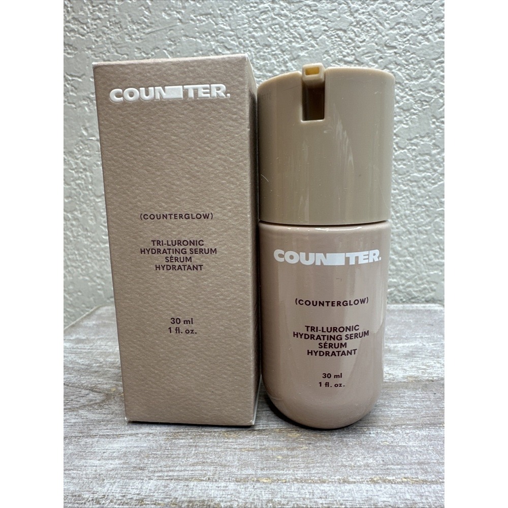 $33 🌙 Counter Tri-luronic Hydrating Serum Counterglow 30 ml/1 fl oz NEW